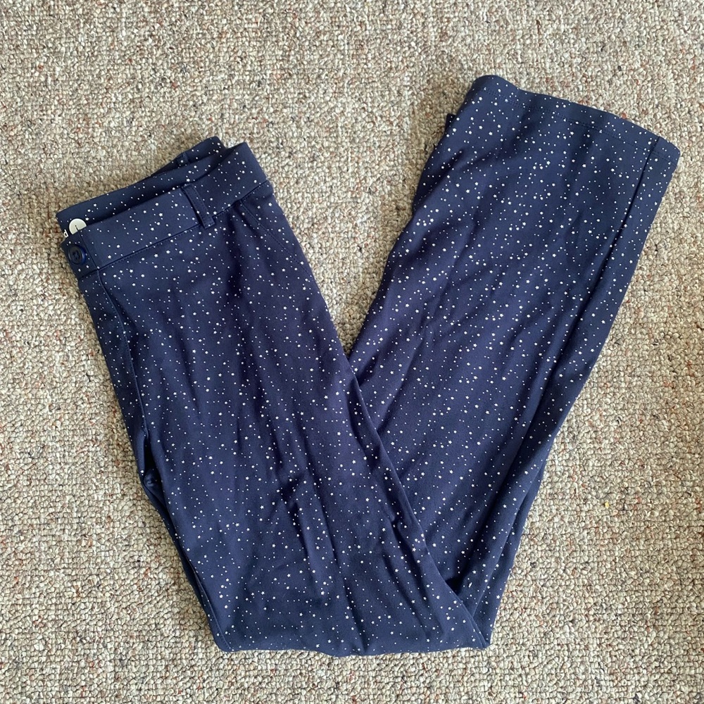 Betabrand blue star classic yoga pants